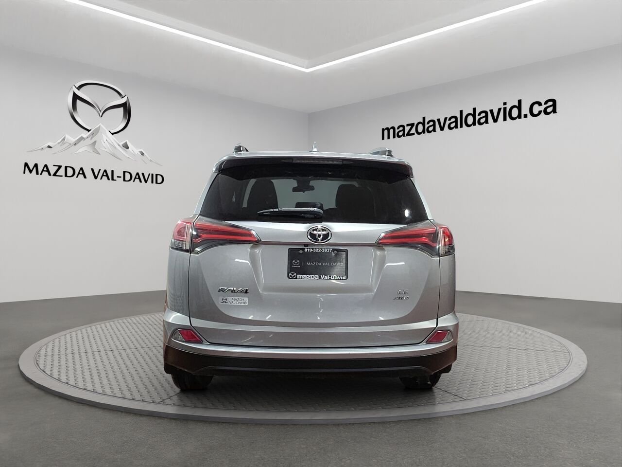 2017 Toyota RAV4 Traction intégrale 4 portes LE, caméra de recul, sièges chauffant, commande audio au volant Grey Val-David - photo #19