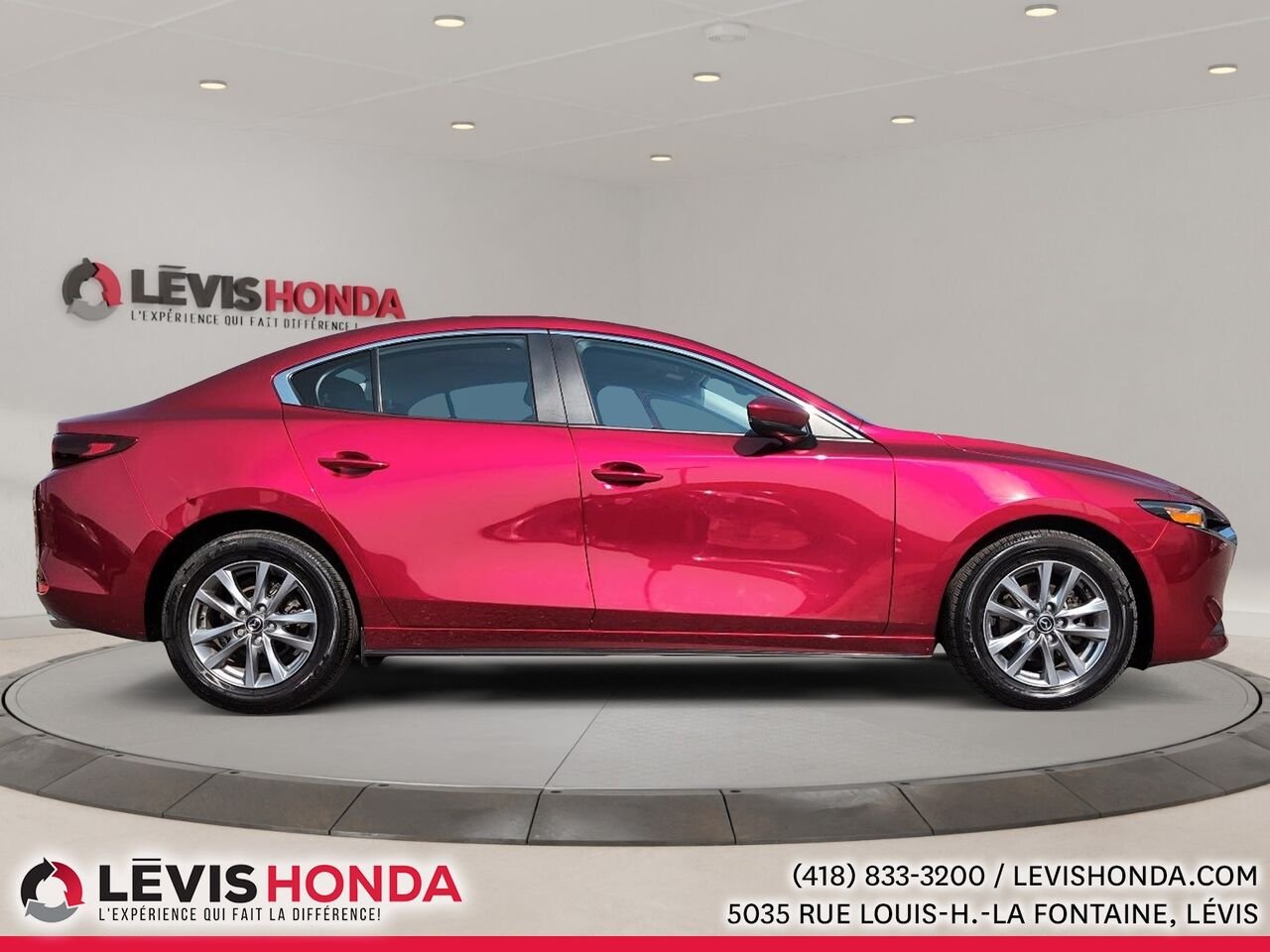 Mazda Mazda3 GX GX TA BA 2024 Rouge Lévis - photo #6