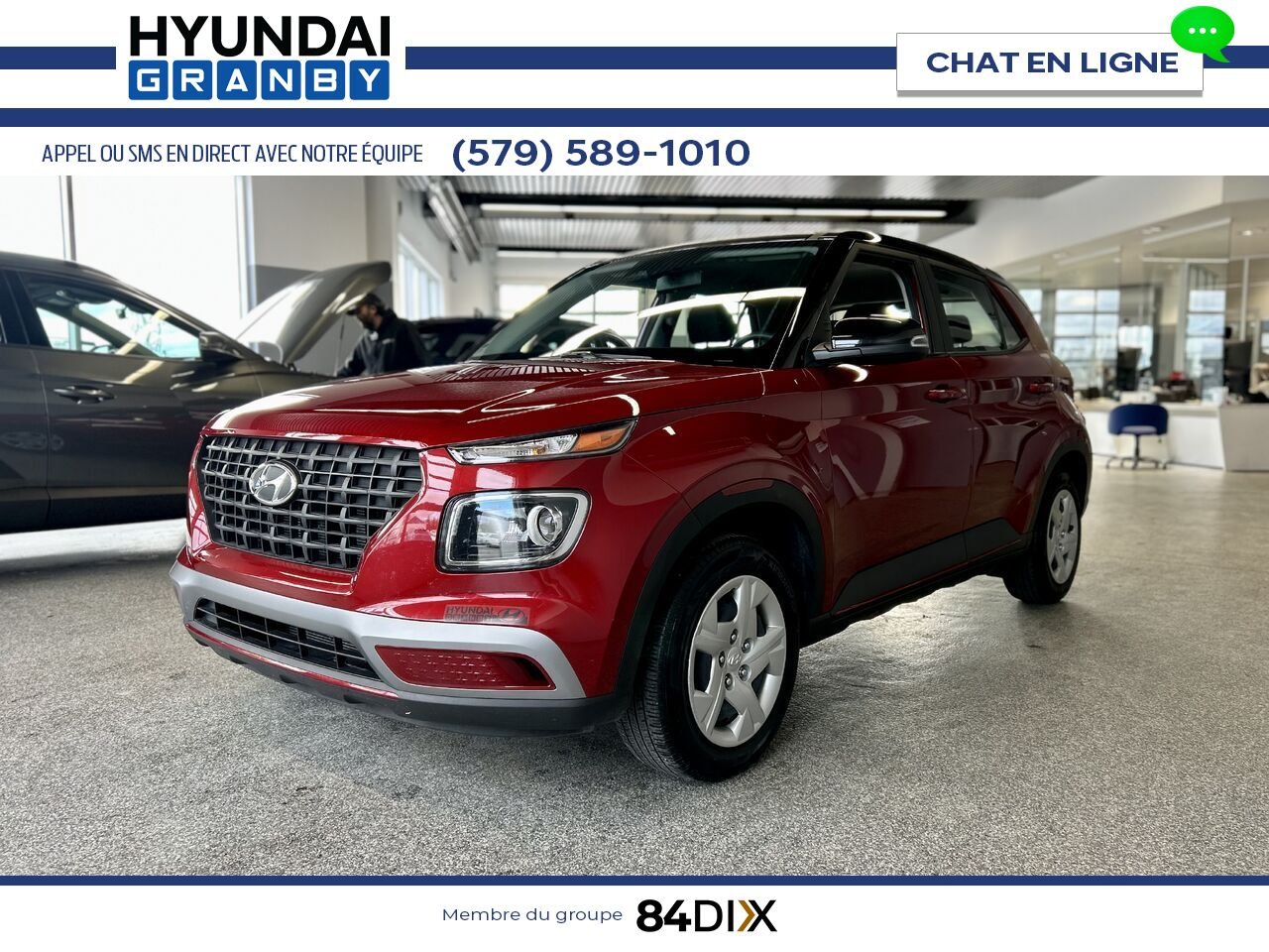 2023 Hyundai Venue Red Granby - photo #3