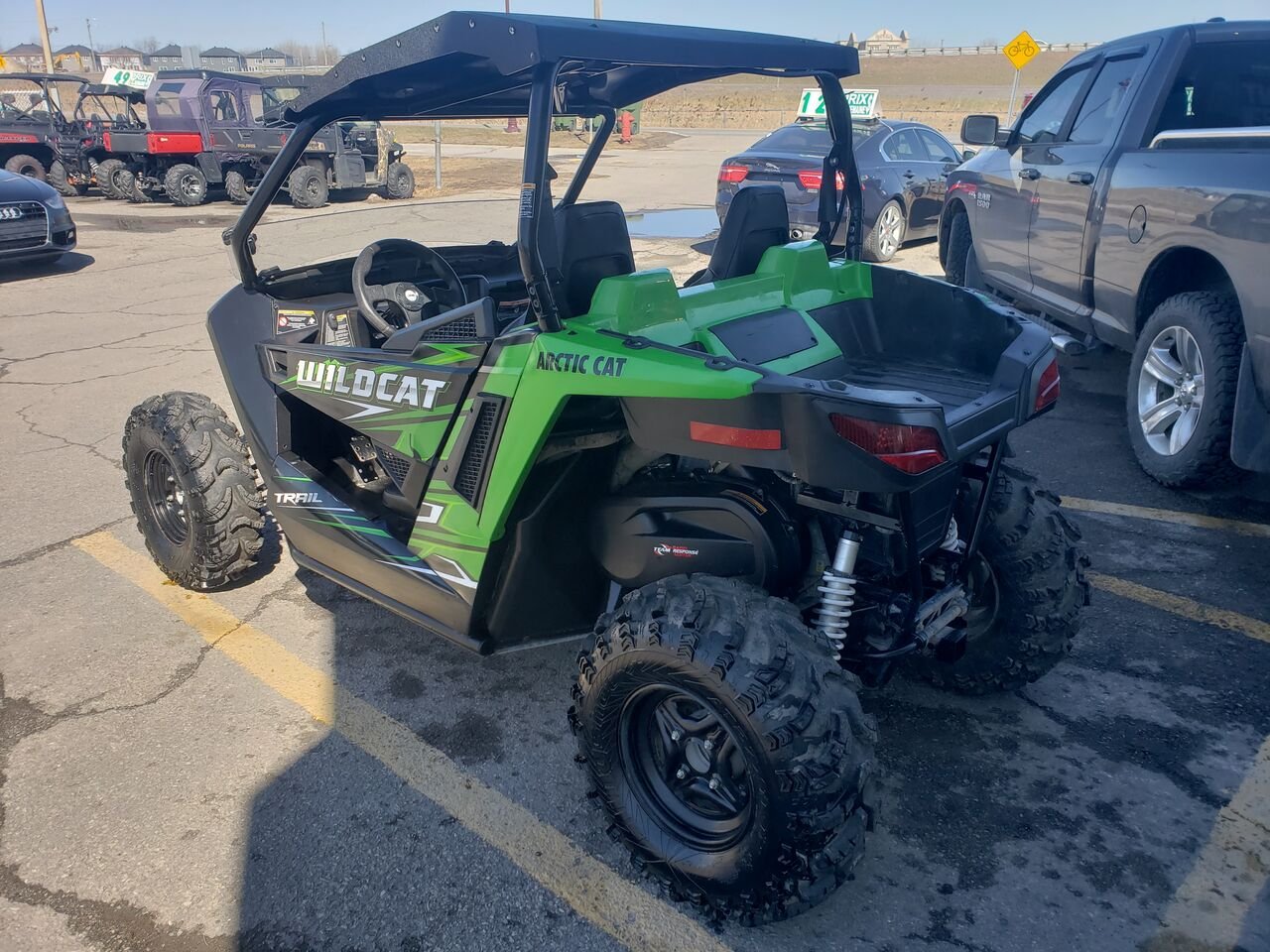 2017 ARCTIC CAT WILD CAT 700 Black  - photo #4