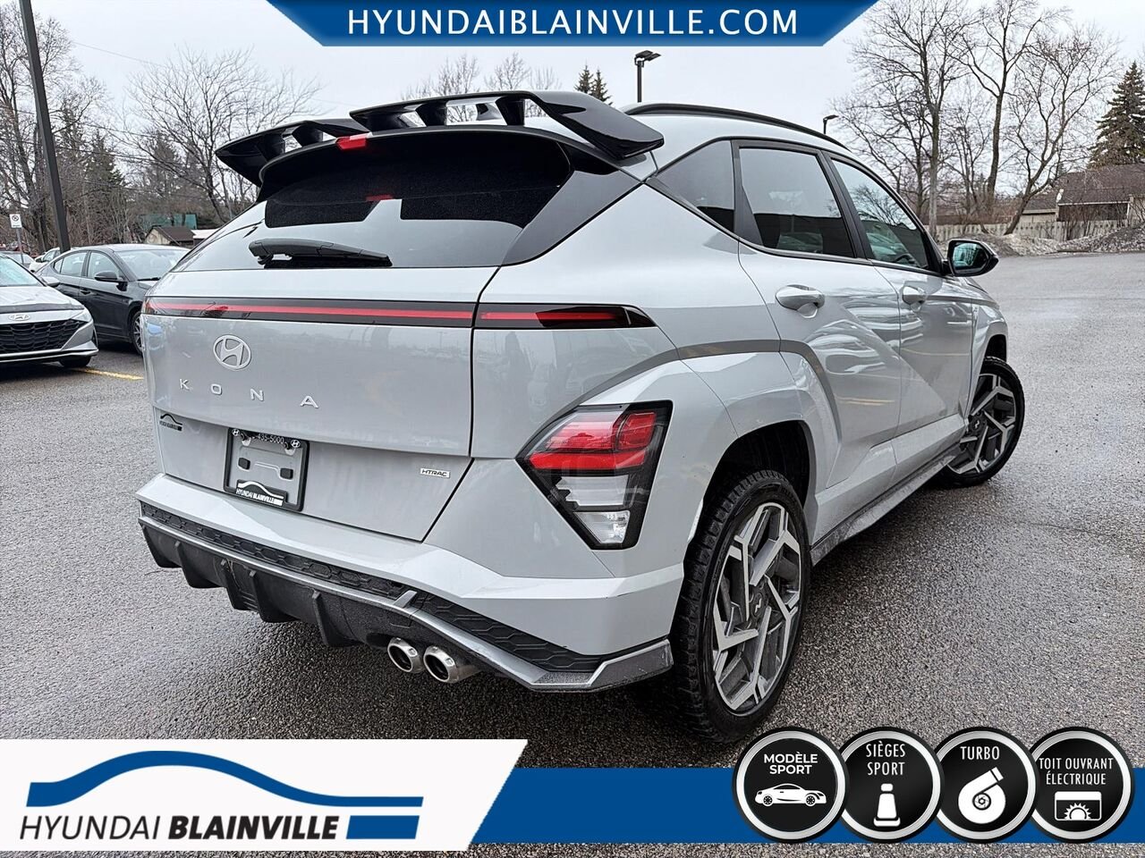 Hyundai Kona 2024 Gris Blainville - photo #3