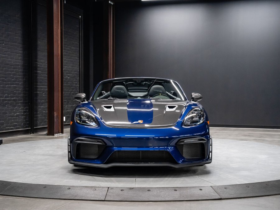 2025 Porsche 718 Spyder 2025 Blue