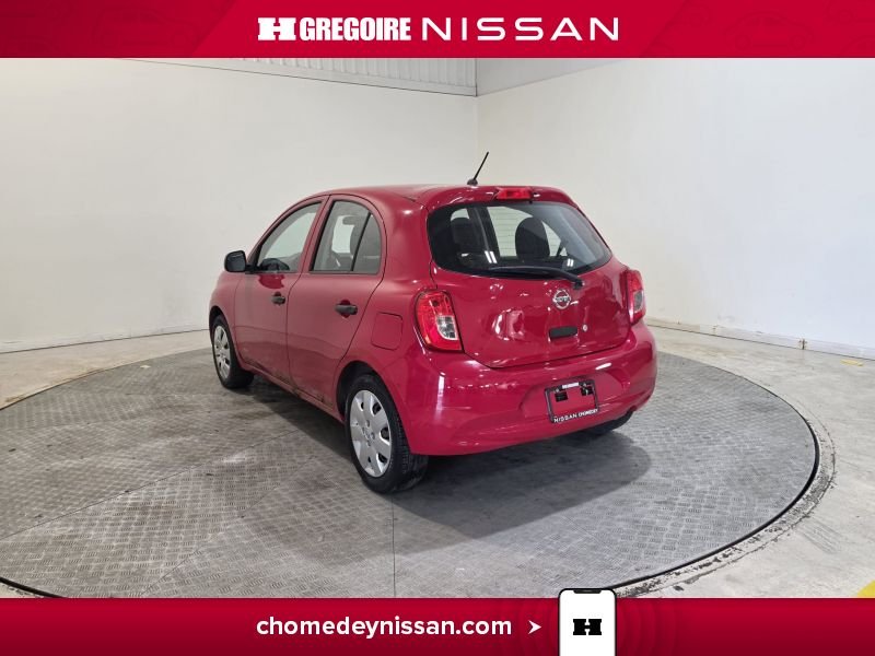 Nissan MICRA CP7243 | S * Automatique * Cuise * 2015 Rouge Laval - photo #5