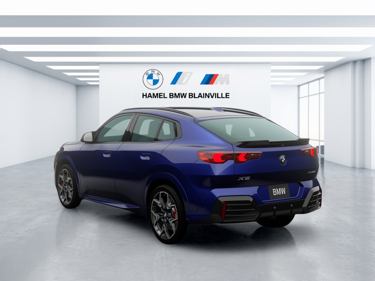 BMW X2 2026 Bleu Portimao givré métallisé Blainville - photo #1