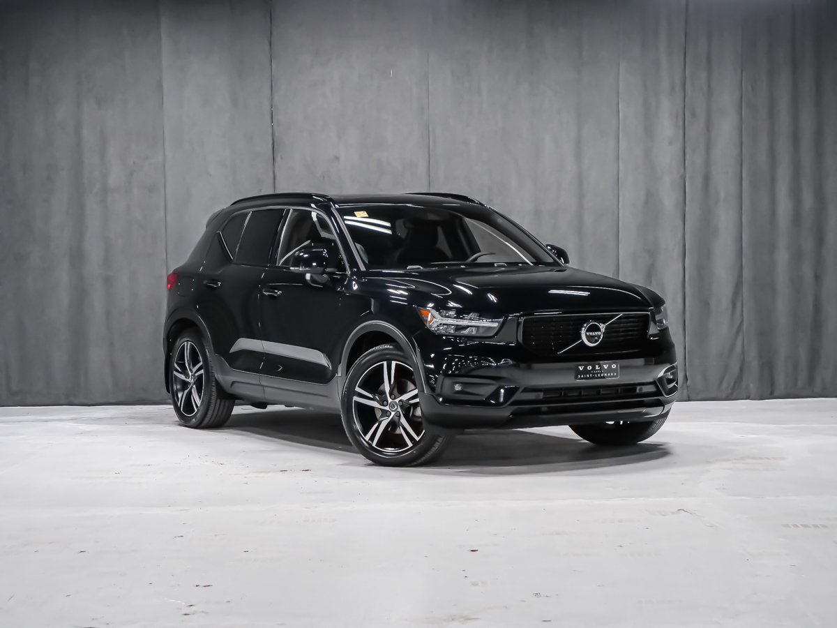 2021 Volvo XC40 T5 R-DESIGN ADVANCED Black Montreal - photo #1