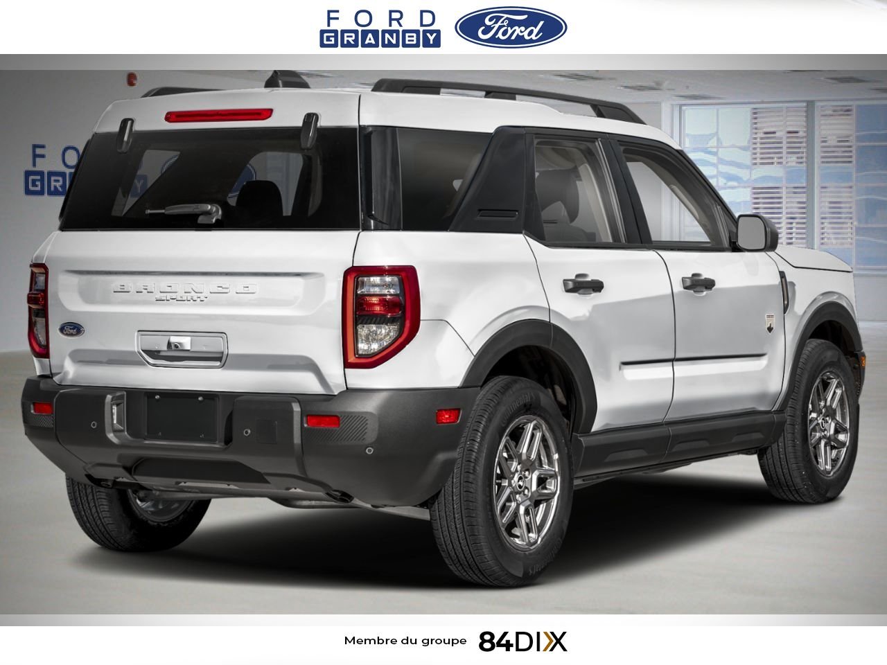 2026 Ford Bronco Sport Space White Metallic Granby - photo #2