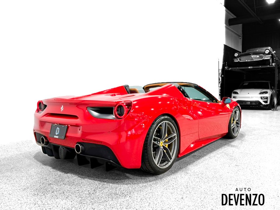 Ferrari 488 Spider 2018 2018 Rouge