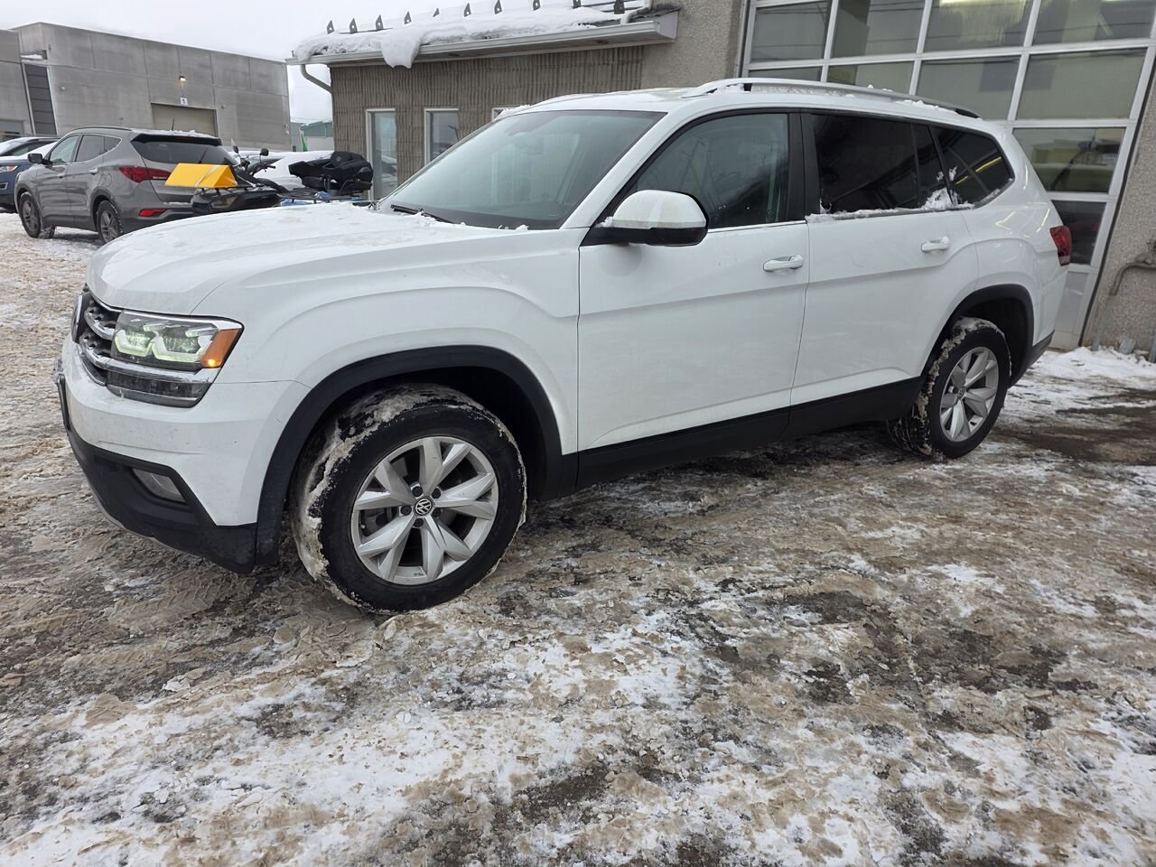 2019 Volkswagen Atlas White  - photo #1