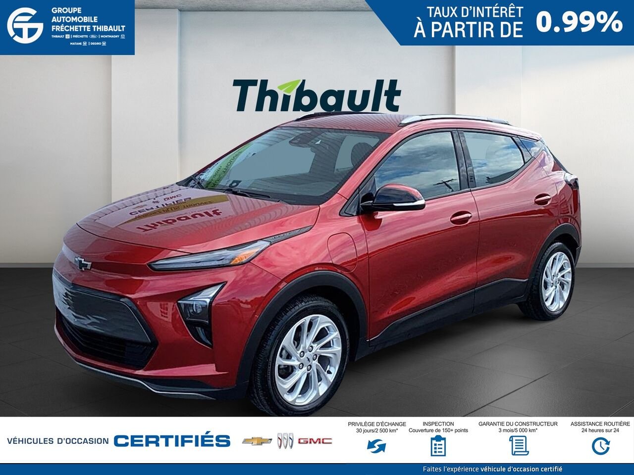 2023 CHEVROLET BOLT EUV L Traction avant 4 portes LT Red Montmagny - photo #0