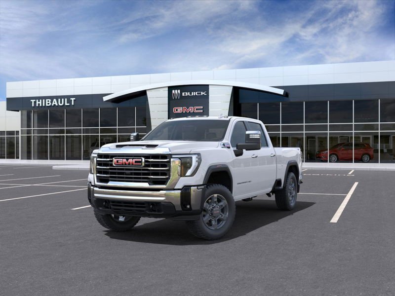 GMC Sierra 2500HD SLT 2025 BLANC SOMMET Sherbrooke - photo #7