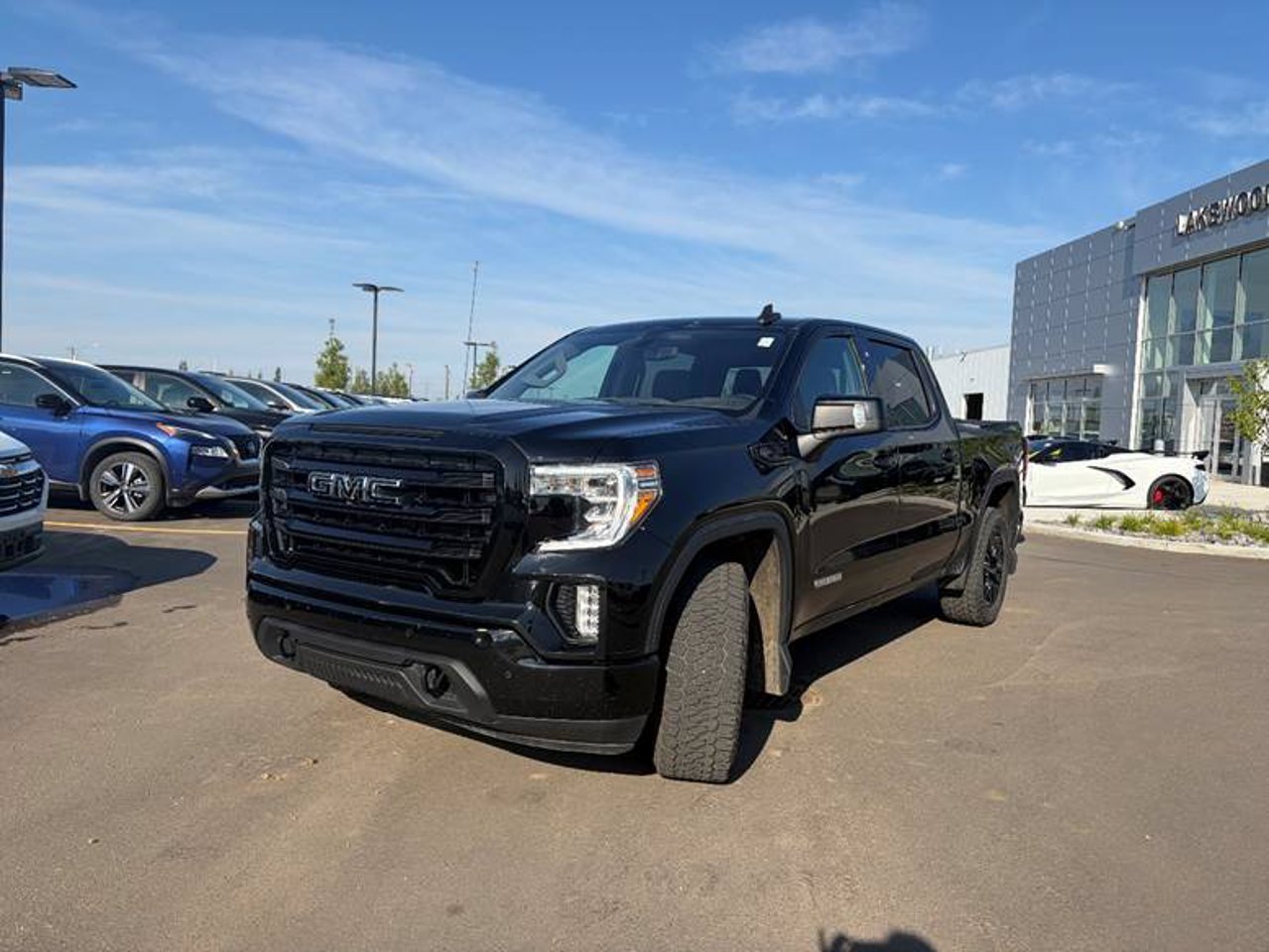 2021 GMC Sierra 1500 4WD Crew Cab 147 Elevation Black Sherwood Park - photo #2