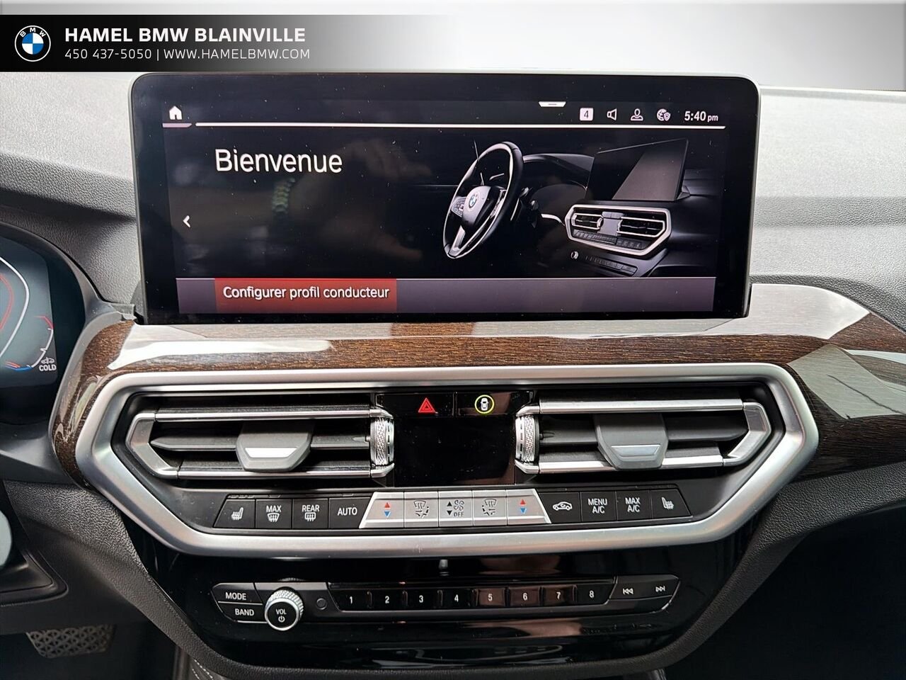 BMW X4 xDrive30i coupé d’activités sportives 2023 Noir Blainville - photo #13