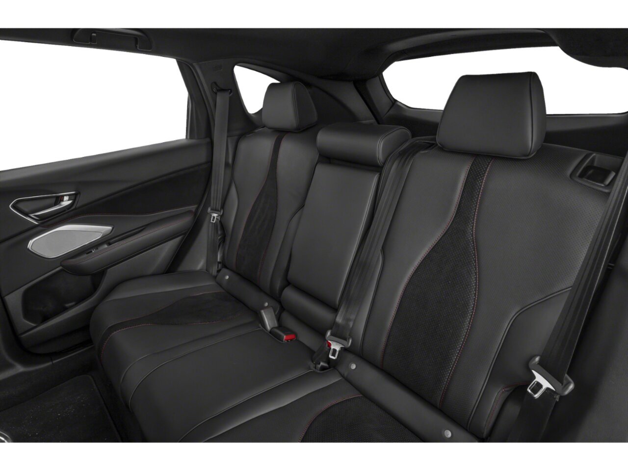 Acura RDX A-Spec 2023 PLATINUM WHITE PEARL(NH-883PX)-RED Saint-Eustache - photo #8
