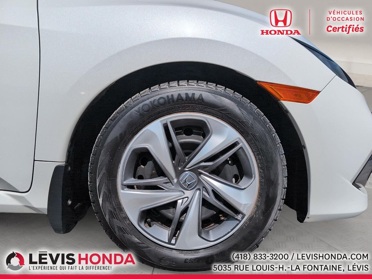 2019 Honda Civic LX LX BM White Lévis - photo #14