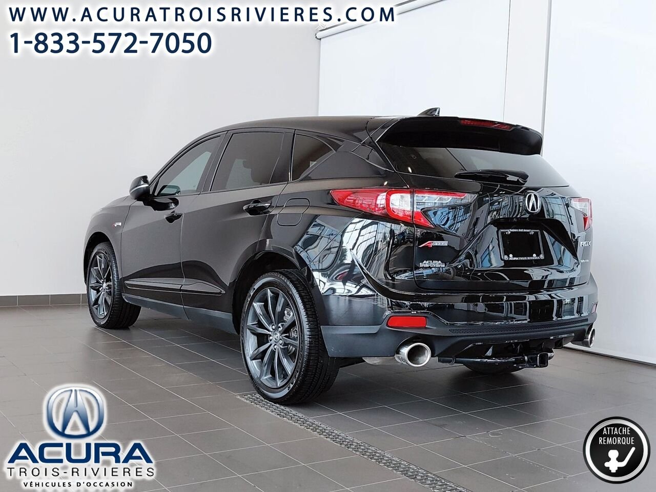 2025 Acura RDX A-Spec sh-awd, toit pano, lumières DEL Black Trois-Rivières - photo #7