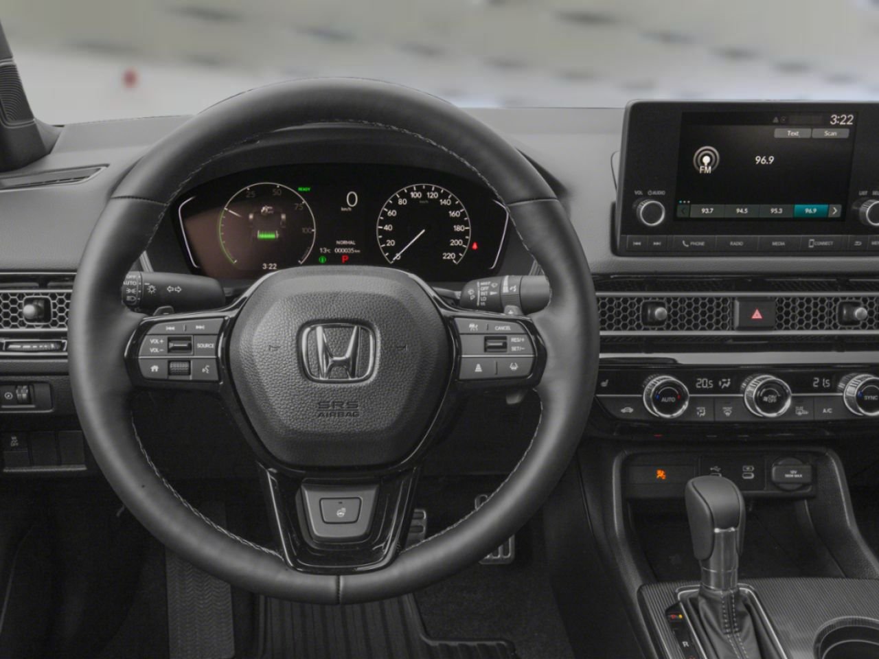 HONDA Civic hybride berline Sport eCVT 2026 Noir cristal nacré Lévis - photo #4