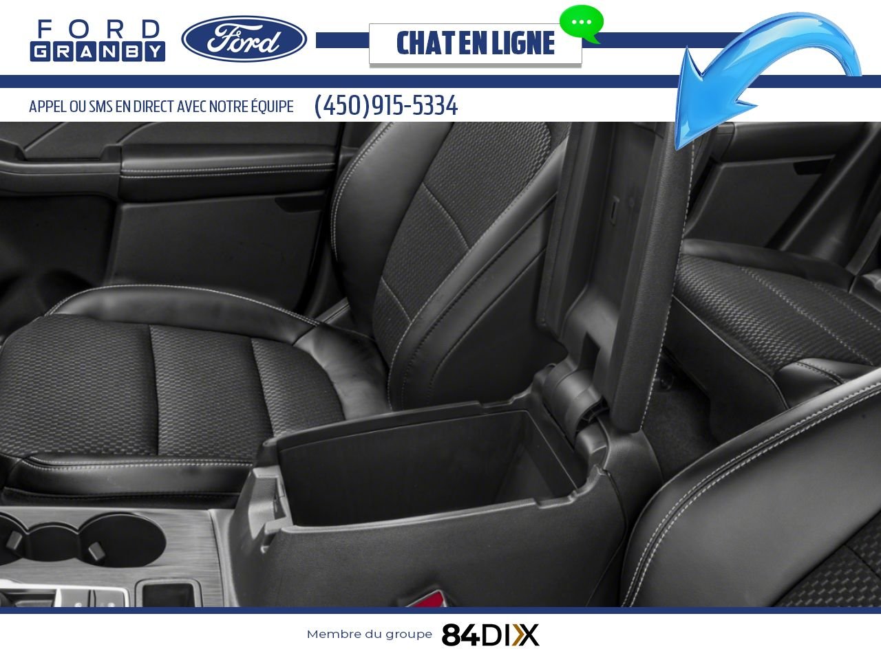 Ford Escape 2025 Noir agate métallisé Granby - photo #5