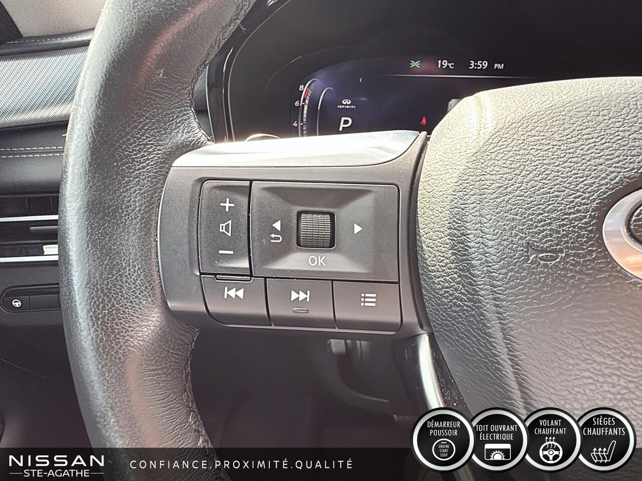 INFINITI QX60 LUXE|TOIT| CUIR| CARPLAY 2024 Bleu Saint-Jérôme - photo #14