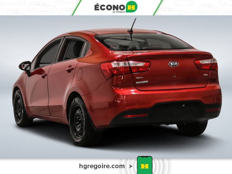 Kia Rio 730364 | LX GR ÉLEC 2015 Rouge Laval - photo #5