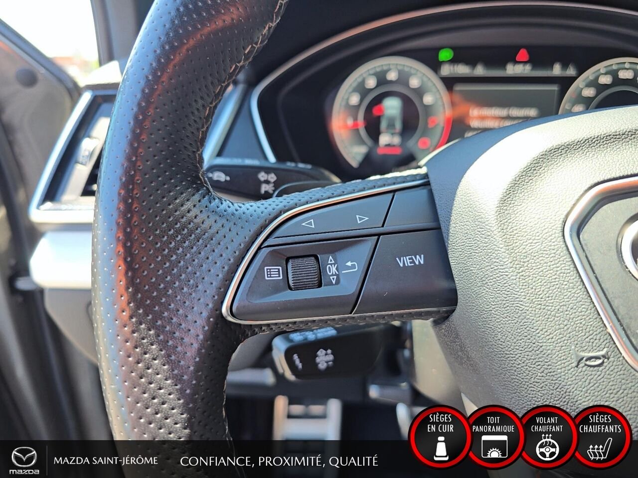 Audi Q5 Progressiv 45 TFSI quattro 2023 Gris Saint-Jérôme - photo #14