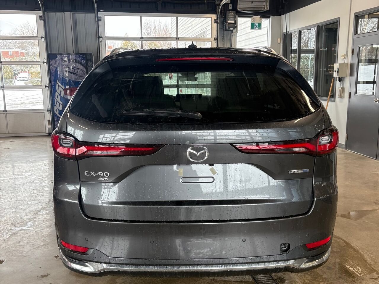 2026 MAZDA CX-90 PHEV Signature TI Machine Grey Metallic Châteauguay - photo #3