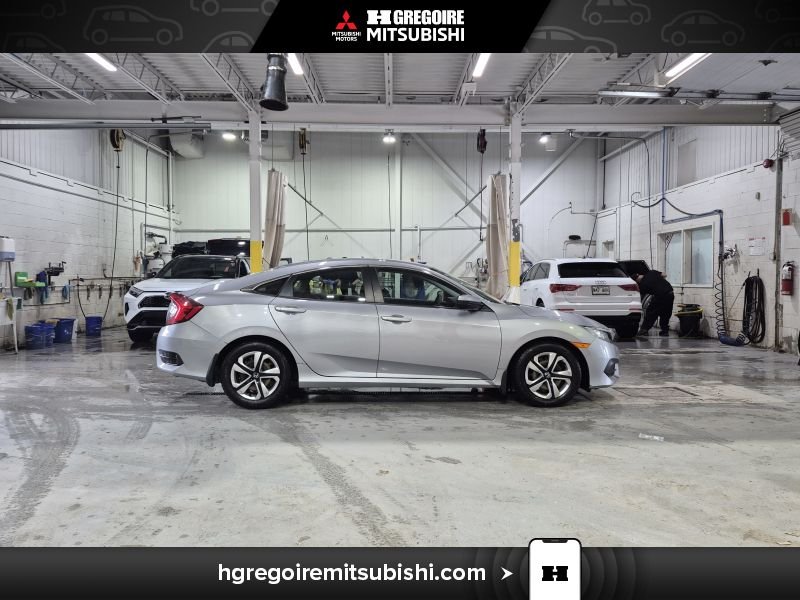 Honda Civic MH4468 | LX * Automatique* Caméra * Siege Chauffant 2016 Gris Laval - photo #10