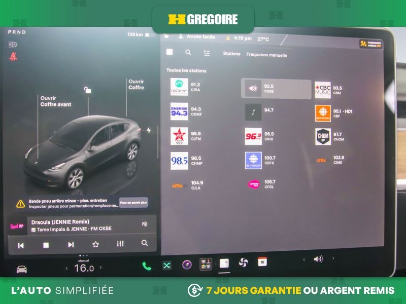 Tesla Model Y 2024 Gris Saint-Eustache - photo #13