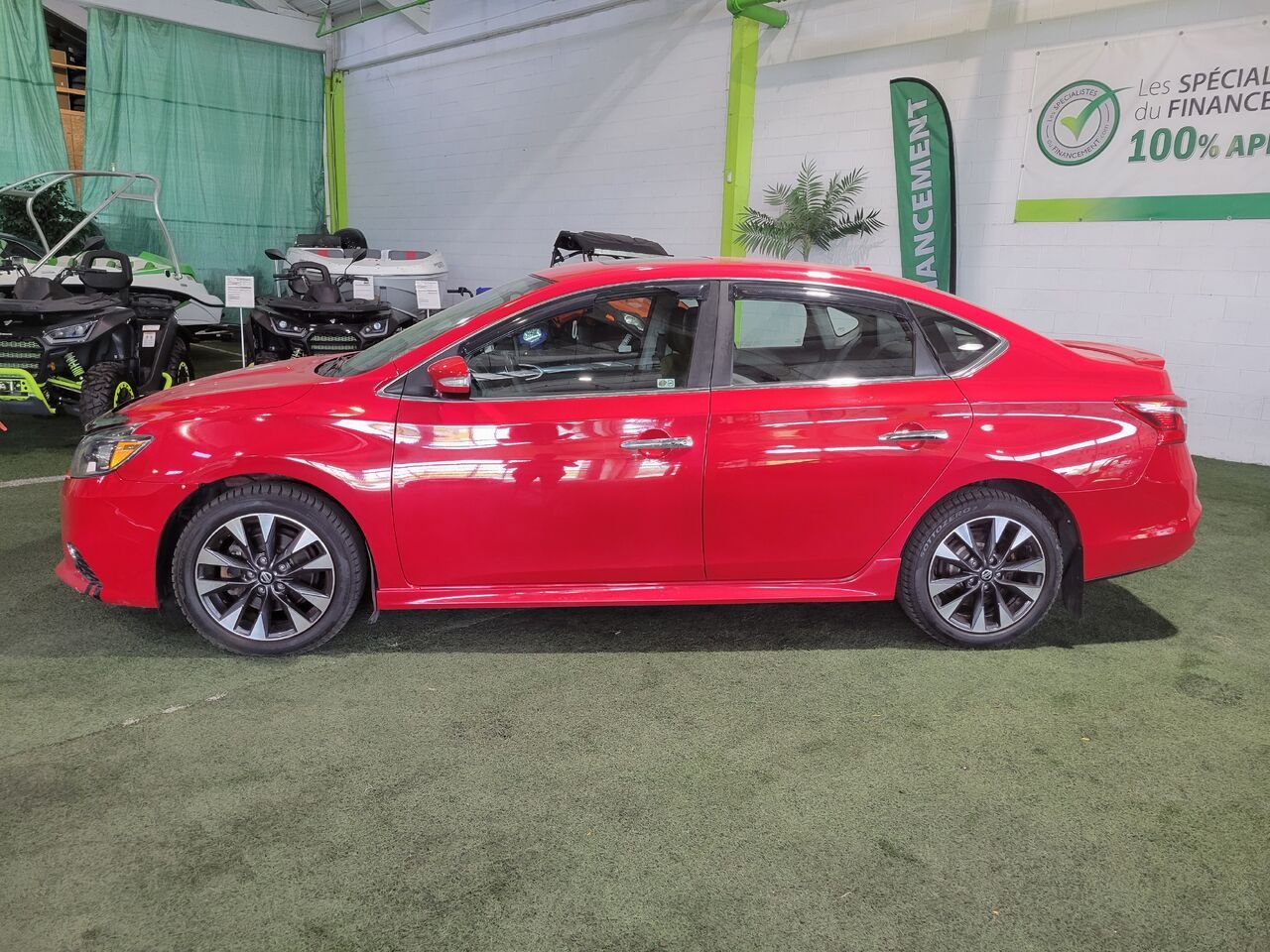 Nissan Sentra 2017 Rouge Longueuil, - photo #2