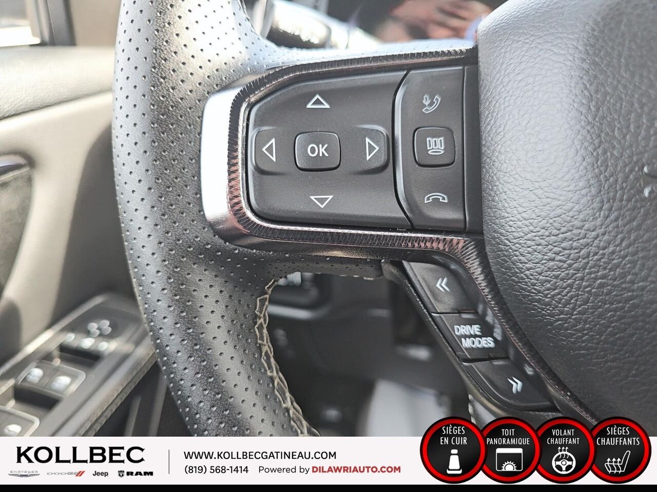 RAM 1500 SPORT Sport Crewcab 4x4 2025 Noir Ottawa & Gatineau - photo #10