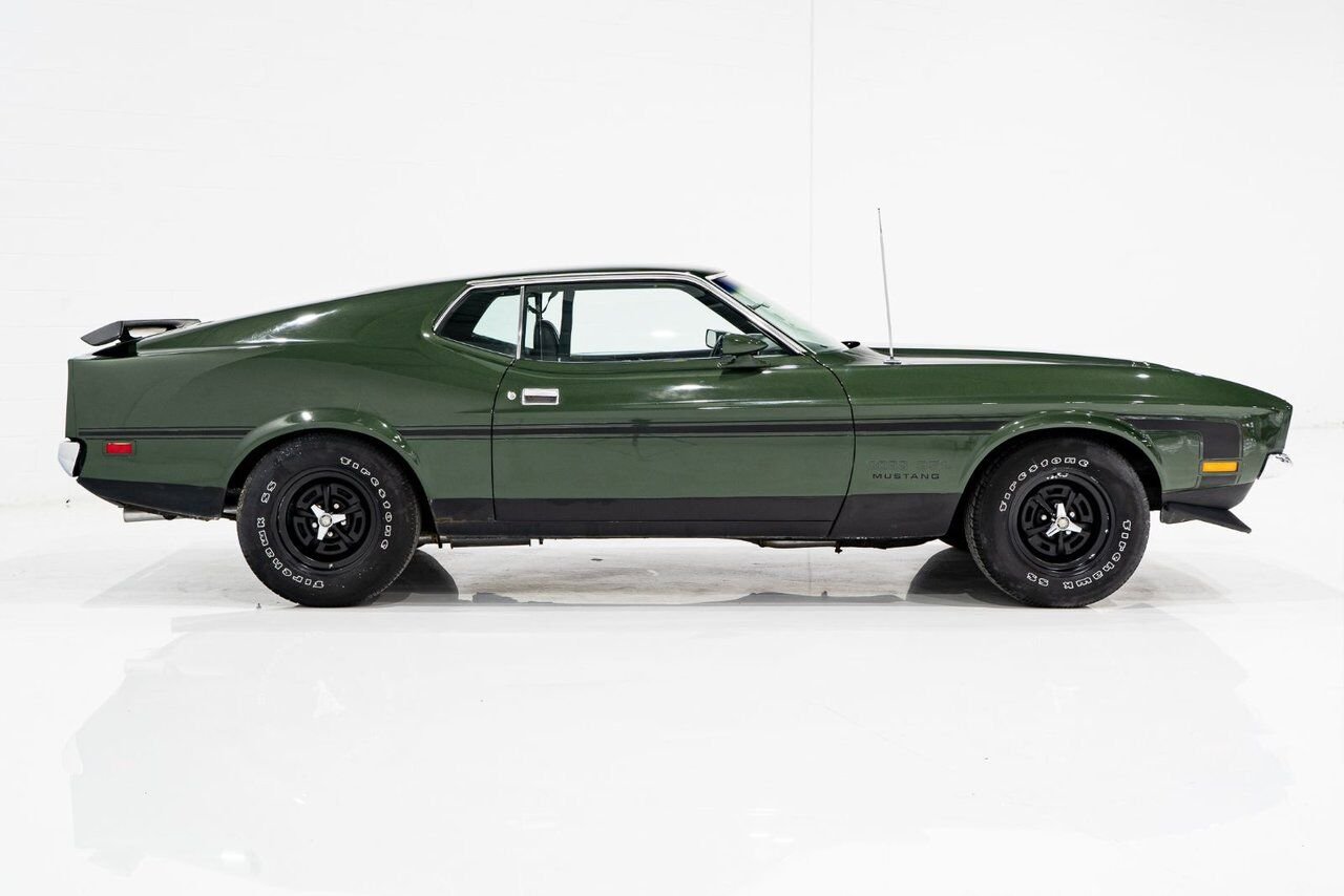 1971 Ford Mustang * PRIX EN USD * Boss 351 Project Car Green Montreal - photo #22
