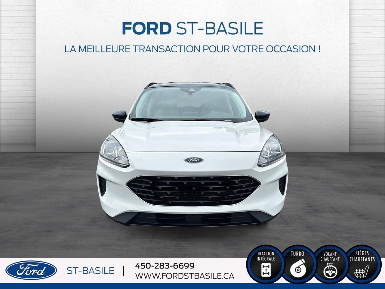 Ford Escape 2021 Blanc Saint-Basile-le-Grand - photo #10