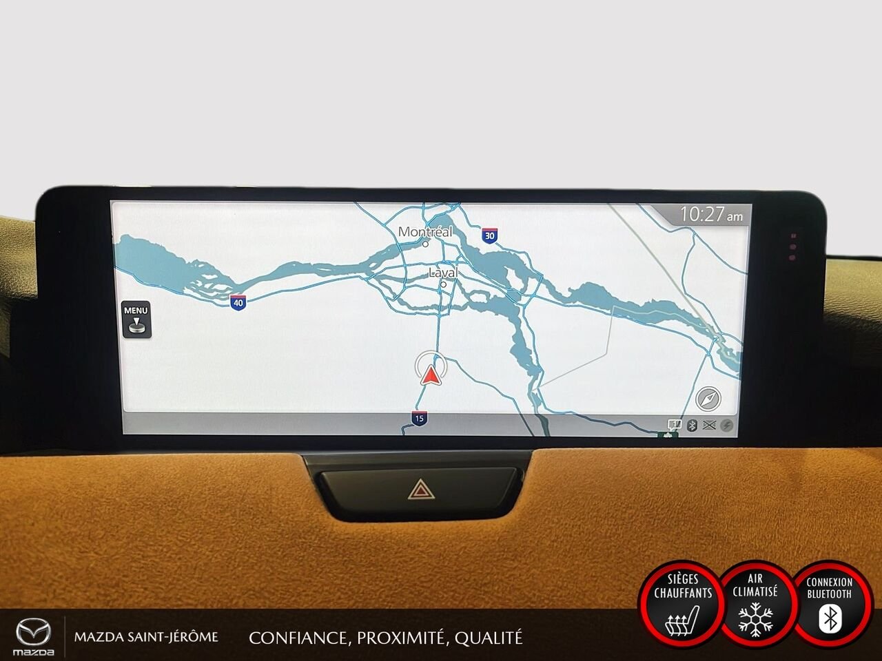 2024 Mazda CX-90 hybride léger Signature | TOIT PANORAMIQUE | AWD | CUIR NAPPA | SIEGES CAPITAINES Grey Saint-Jérôme - photo #21