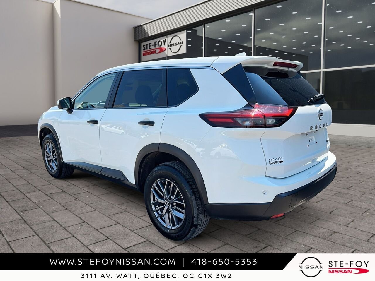 Nissan ROGUE S TRACTION INTEGRALE 2024 Blanc Ste-Foy - photo #3