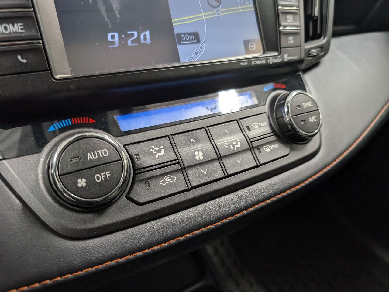 2017 Toyota RAV4 Hybrid JTMJJREV6HD088292 Electric Storm Blue Sherbrooke - photo #18