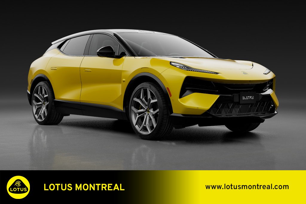 Lotus Eletre 2026 Jaune Kirkland - photo #2