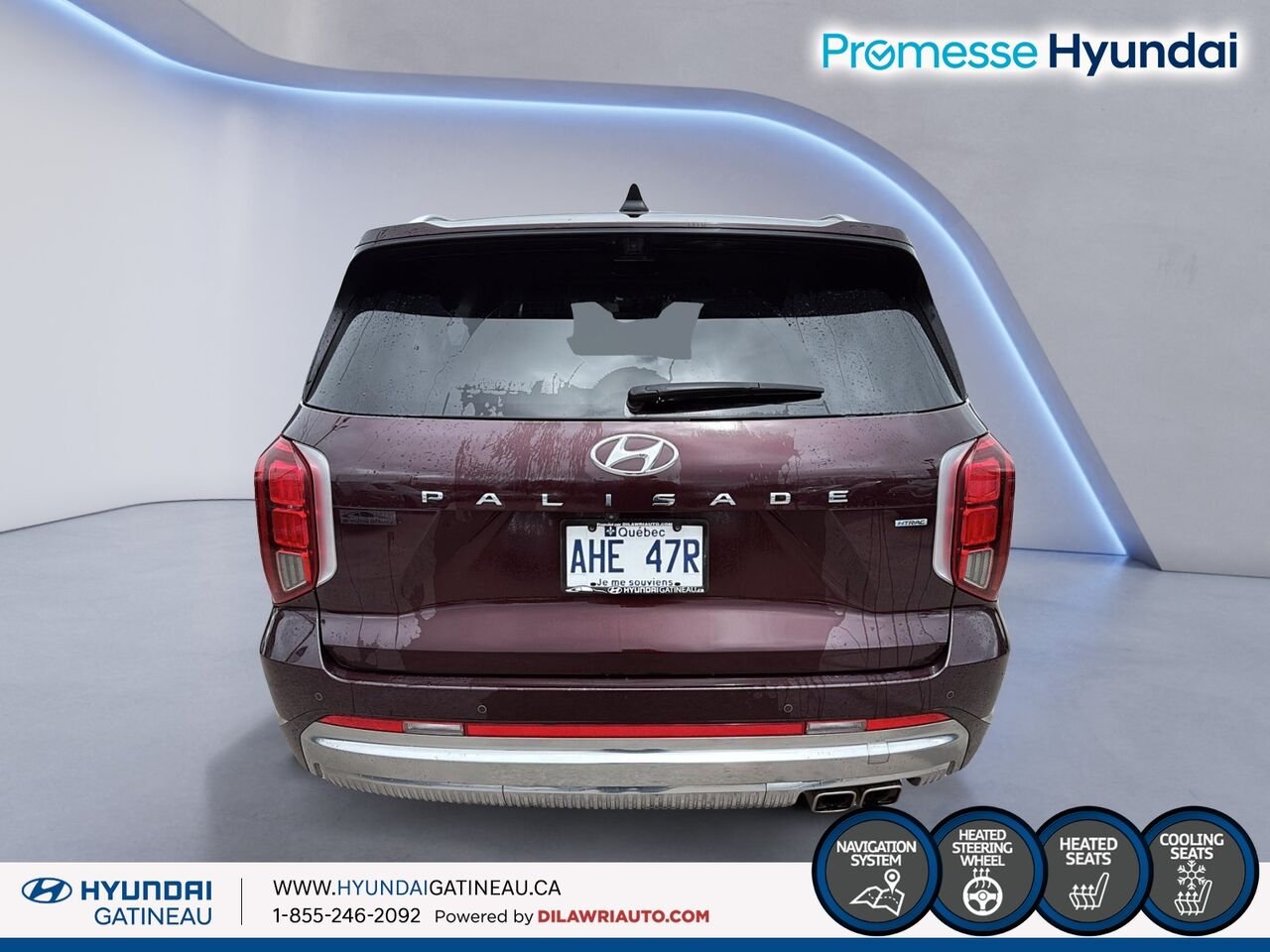 2024 Hyundai Palisade Red Gatineau - photo #2