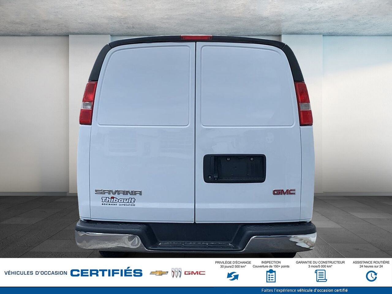 2019 GMC Fourgonnette Savana utilitaire Traction arrière 2500 155 po White Montmagny - photo #2