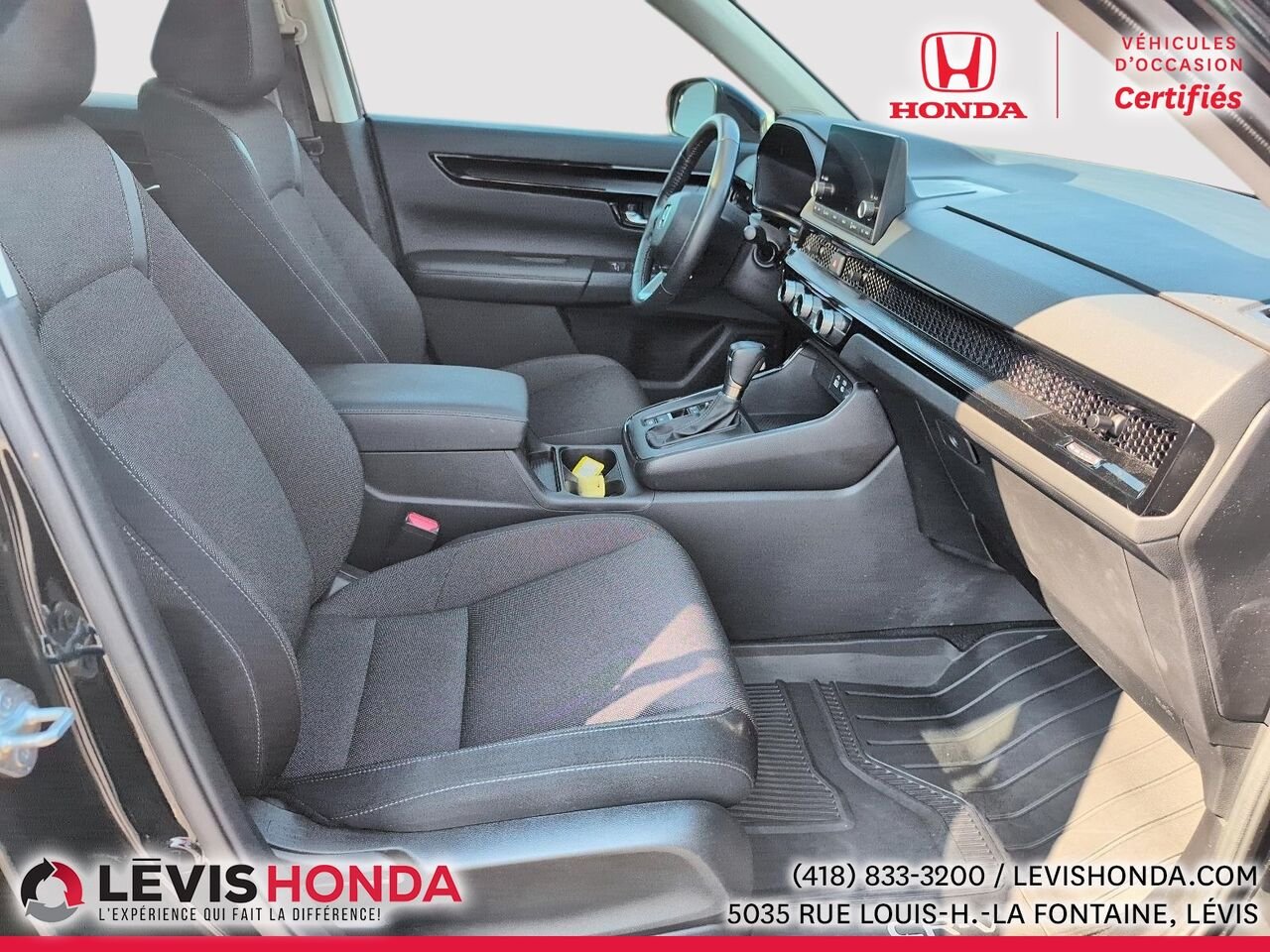 Honda CR-V Sport AWD Sport Traction Intégrale 2023 Noir Lévis - photo #8