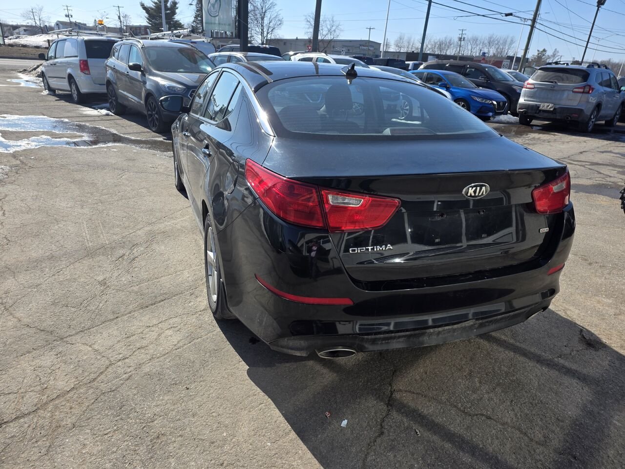 Kia Optima 2015 Noir Longueuil, - photo #2