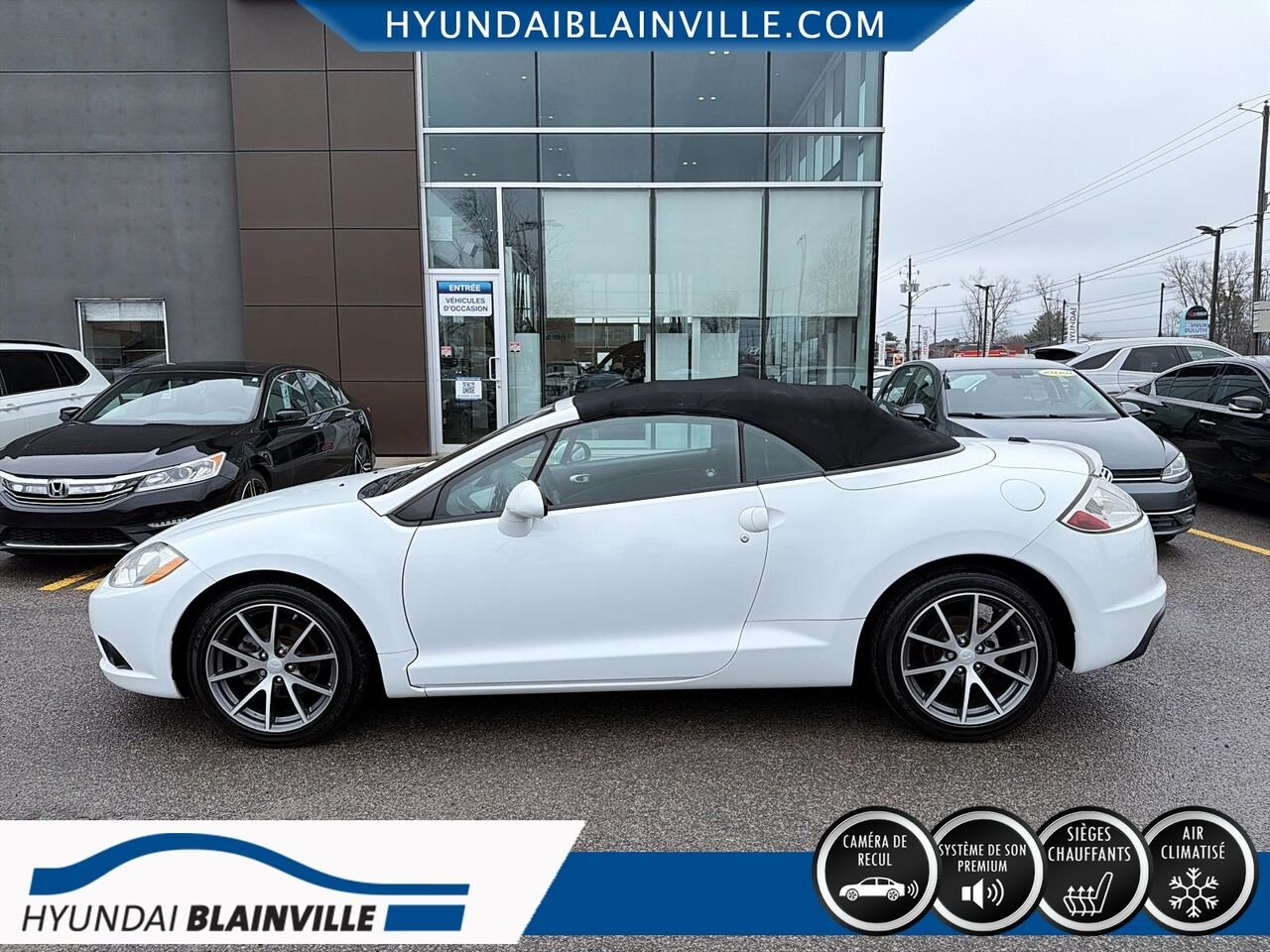 Mitsubishi Eclipse 2011 Blanc Blainville - photo #6