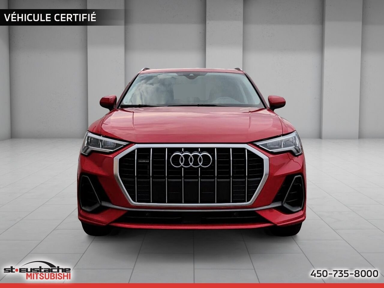 2021 Audi Q3 Red Saint-Eustache - photo #1