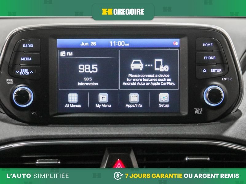 Hyundai Santa Fe 820130 | Luxury AWD AUTO A/C CUIR TOIT MAGS CAM RECUL BLUET 2020 Rouge Laval - photo #24