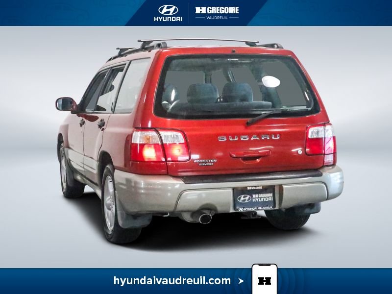 Subaru Forester 2001 Rouge Saint-Eustache - photo #7