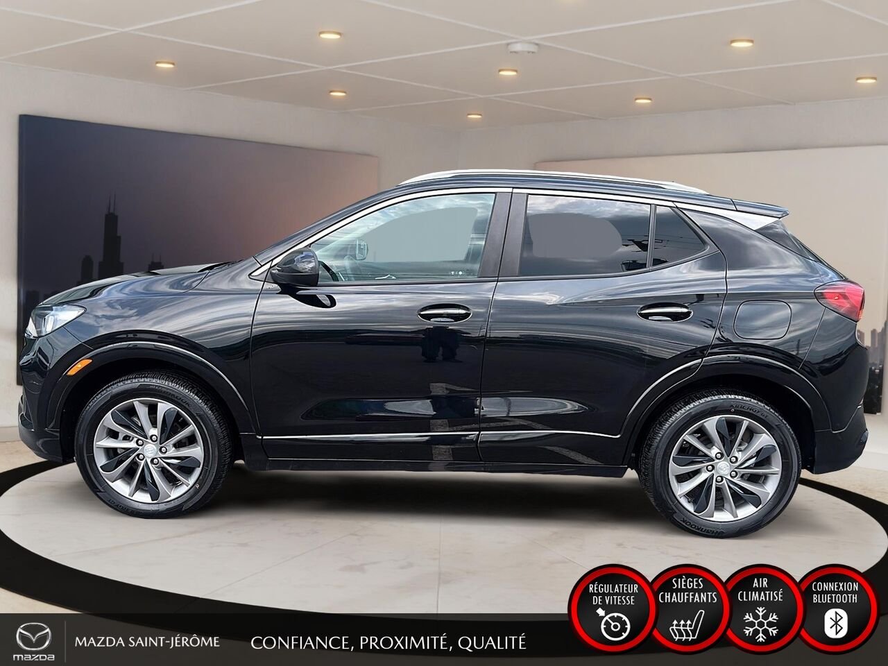 Buick Encore GX Privilegiee Sport Touring | AWD | SIEGES CHAUFFANTS | DEMARREUR A DISTANCE 2023 Noir Saint-Jérôme - photo #10