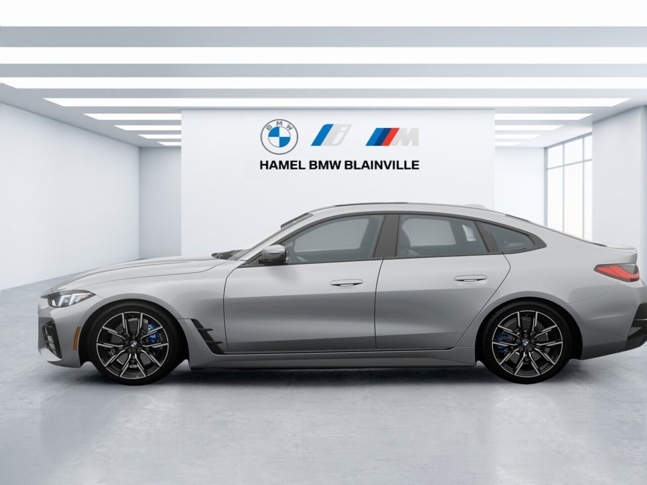 BMW i4 eDrive40 2026 Gris Brooklyn métallique Blainville - photo #3