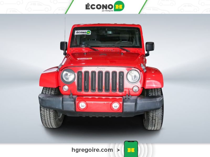 2018 Jeep Wrangler Red Saint-Eustache - photo #2