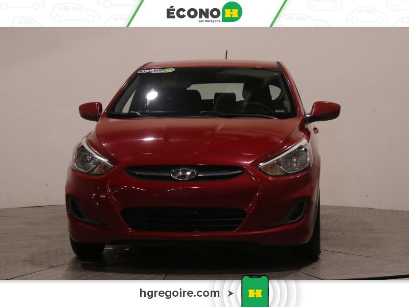 Hyundai Accent 822116 | GL AUTO GR ÉLEC A/C BLUETOOTH 2016 Rouge Laval - photo #1