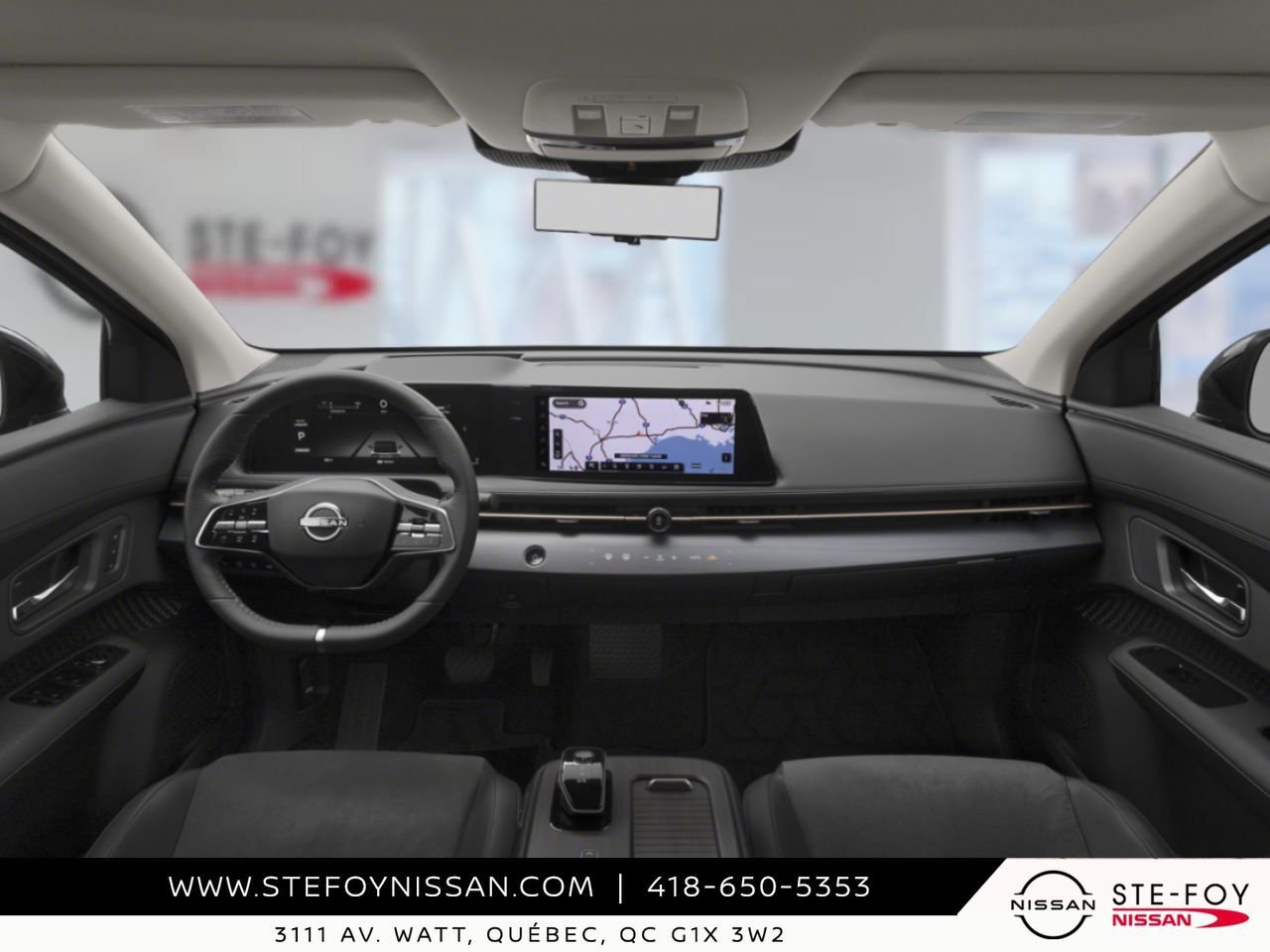 2026 NISSAN ARIYA Everest White Pearl Tricoat Ste-Foy - photo #5