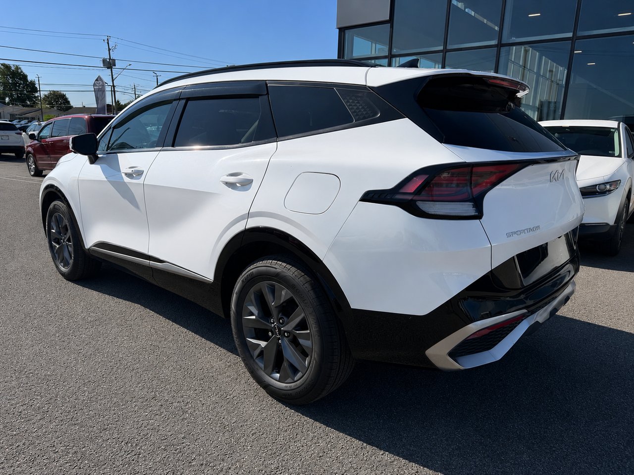 2023 Kia Sportage hybride SX White Châteauguay - photo #5
