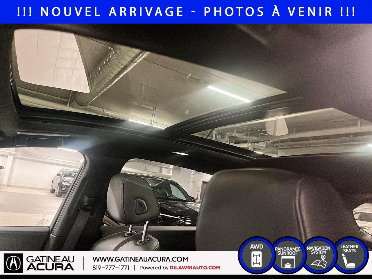 Acura RDX A-Spec SH-AWD 2022 Noir Ottawa & Gatineau - photo #10